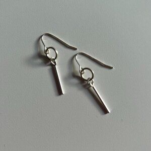 Dainty Silver Earrings